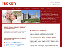 Tablet Screenshot of isokon.com